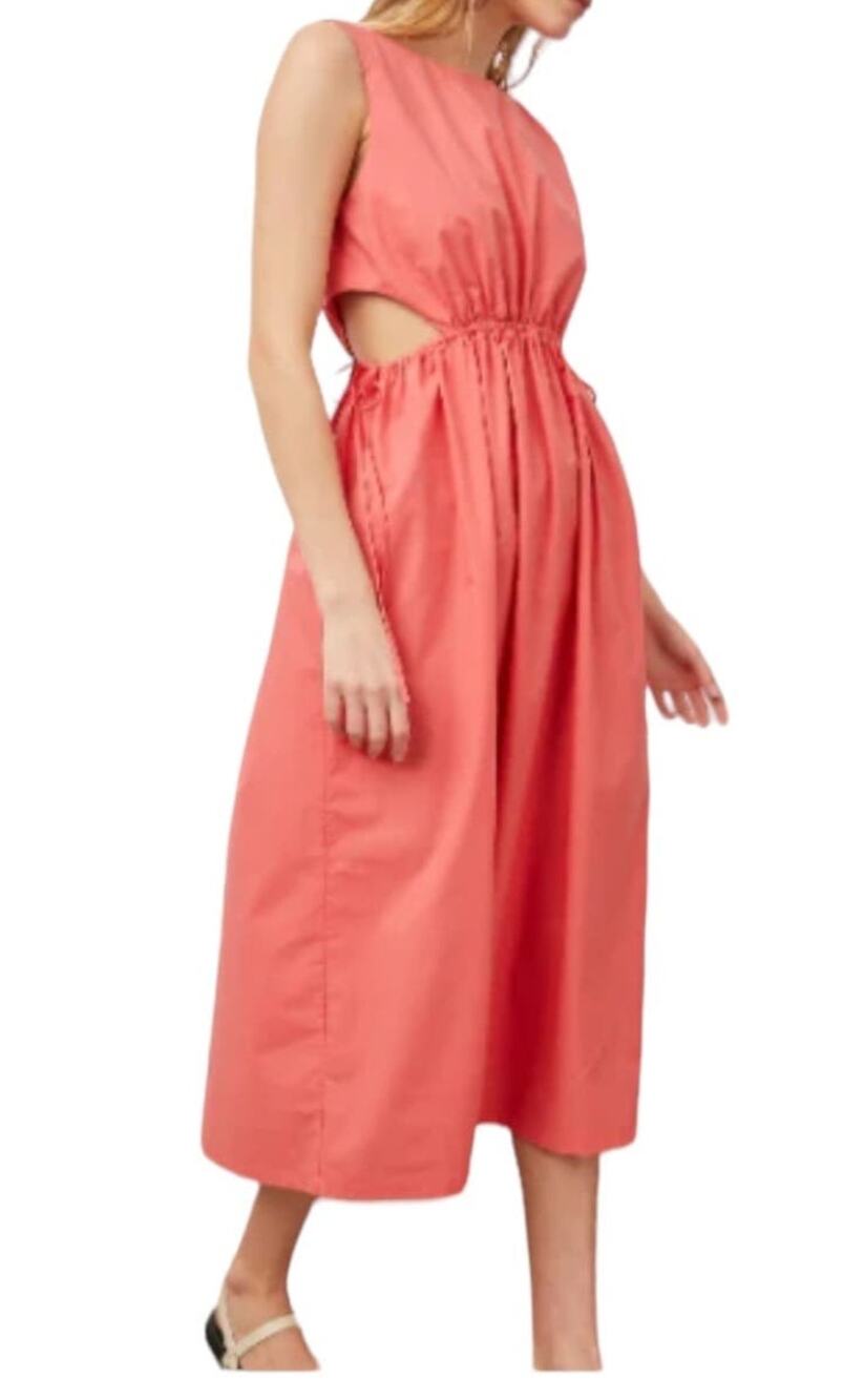 Rails Dress Yvette cut out coral Medium M